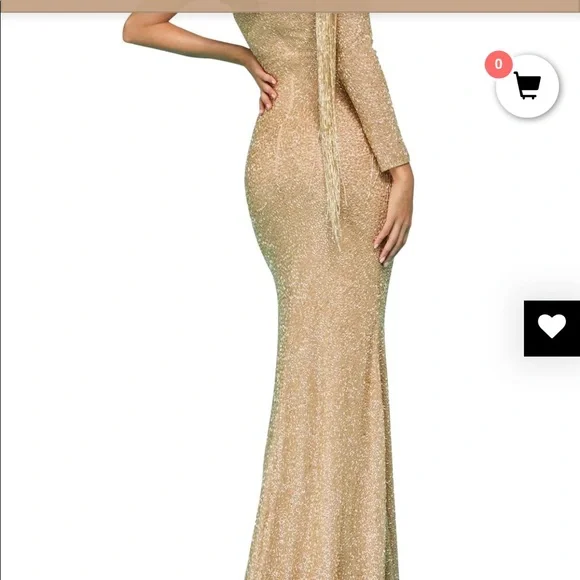 green emerald velvet dress Sherri Hill Dress 57261 main image 0